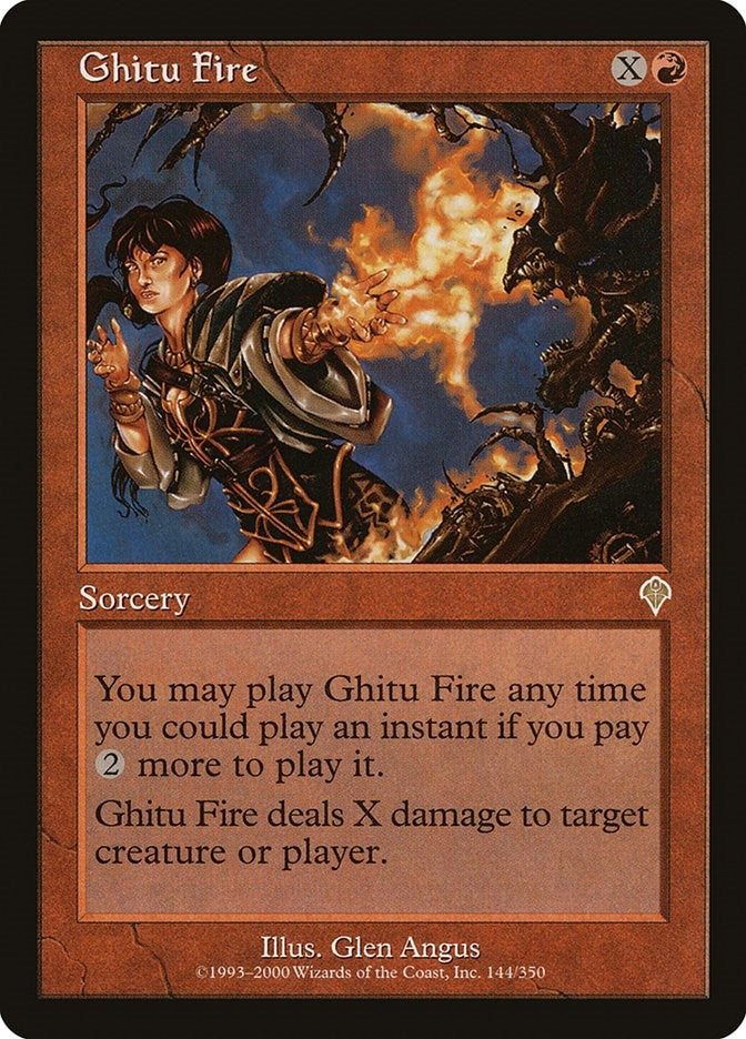 Image for Ghitu Fire (144) - Magic: The Gathering