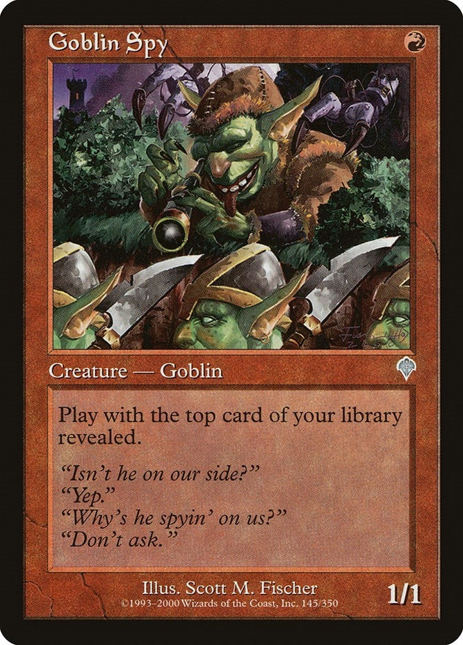 Image for Goblin Spy (145) - Magic: The Gathering