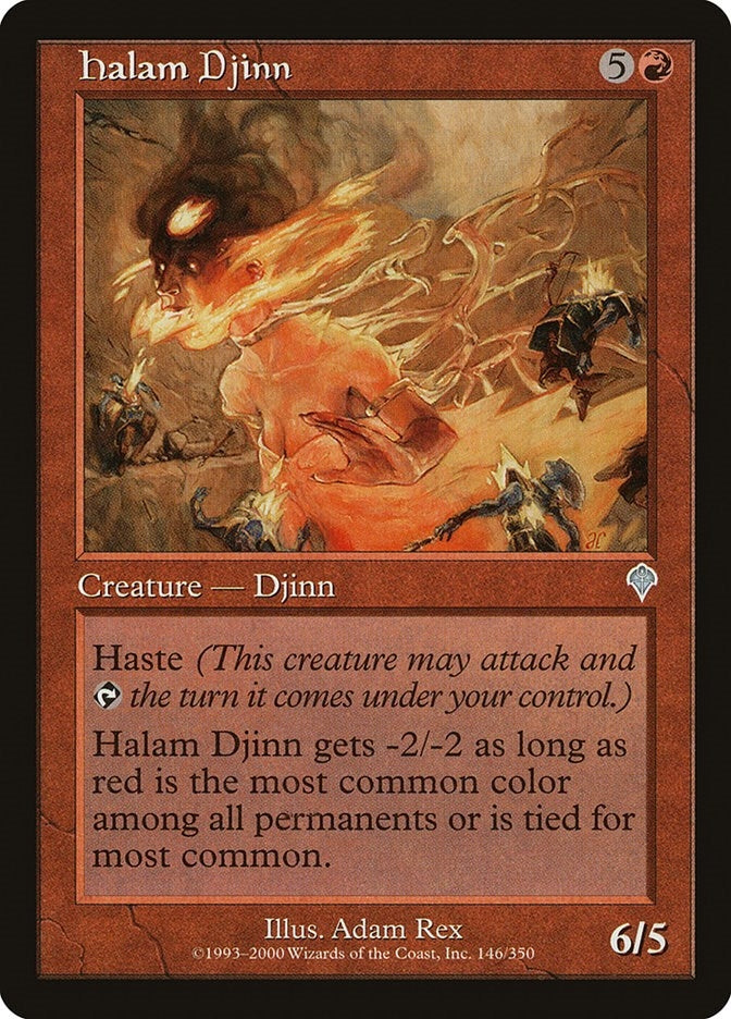 Image for Halam Djinn (146) - Magic: The Gathering