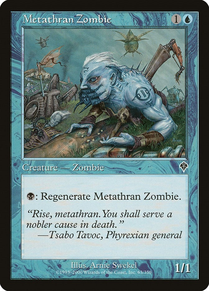 Image for Metathran Zombie (63) - Magic: The Gathering