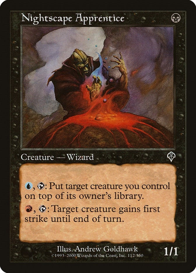 Image for Nightscape Apprentice (112) - Magic: The Gathering