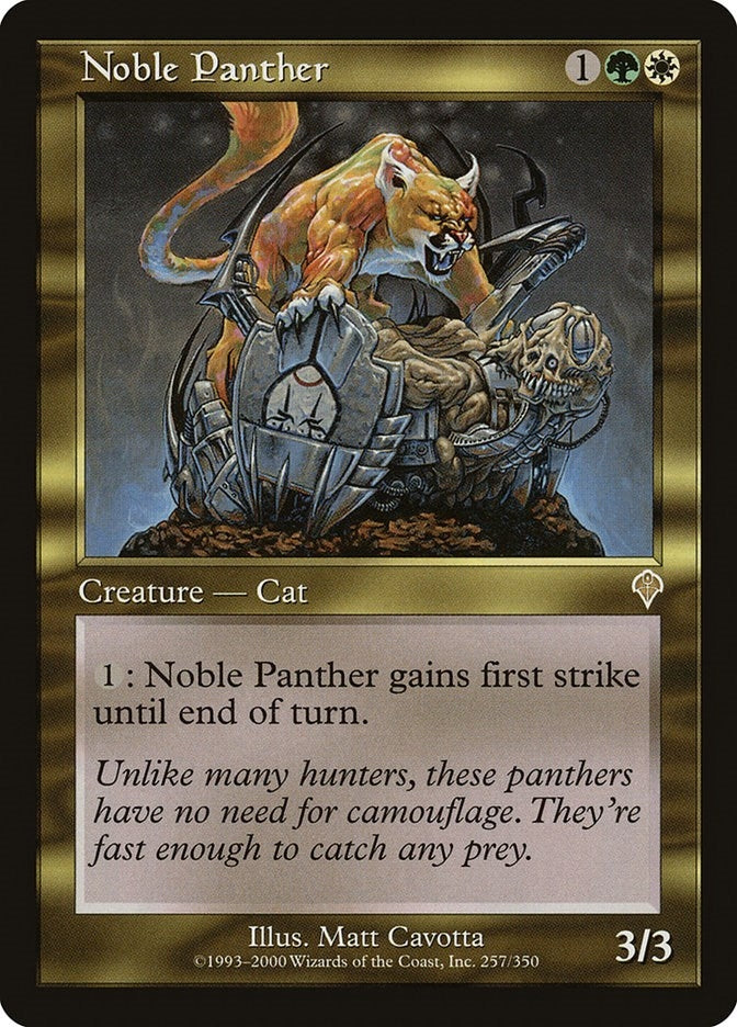 Image for Noble Panther (257) - Magic: The Gathering