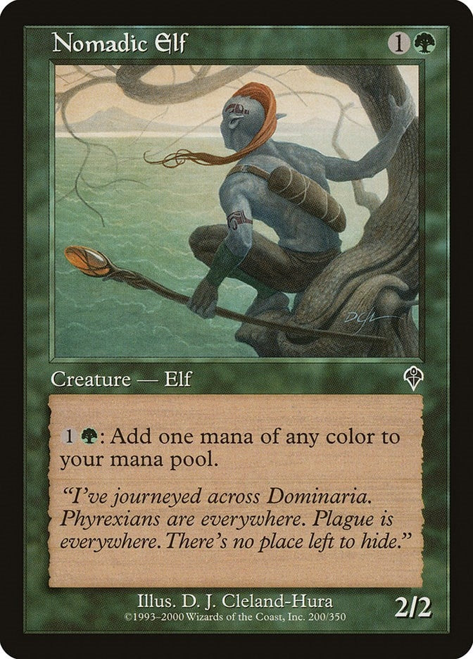 Image for Nomadic Elf (200) - Magic: The Gathering