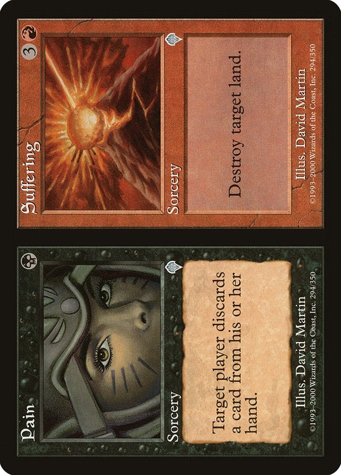Image for Pain // Suffering (294) - Magic: The Gathering