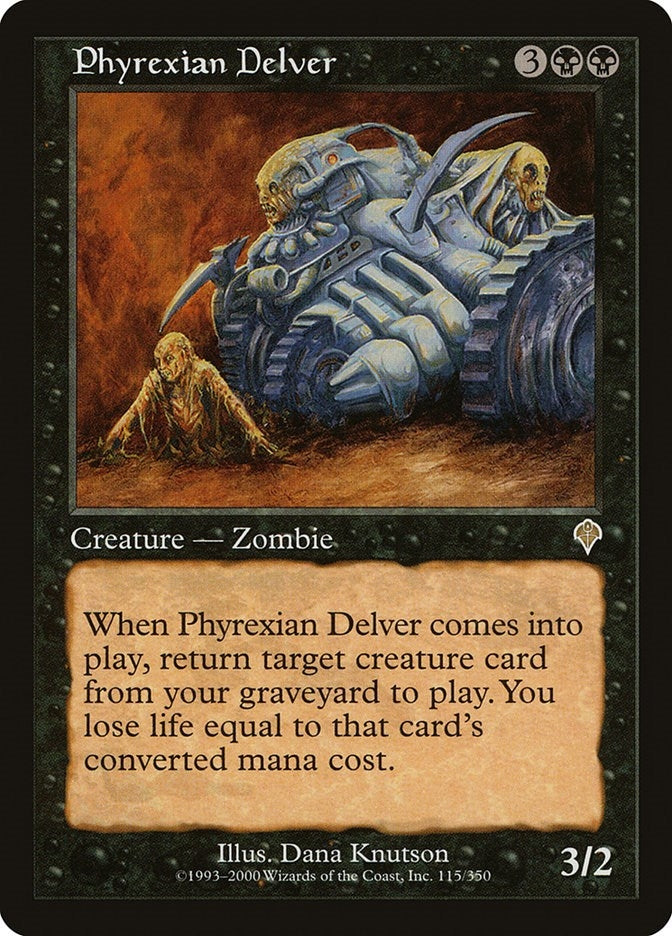 Image for Phyrexian Delver (115) - Magic: The Gathering
