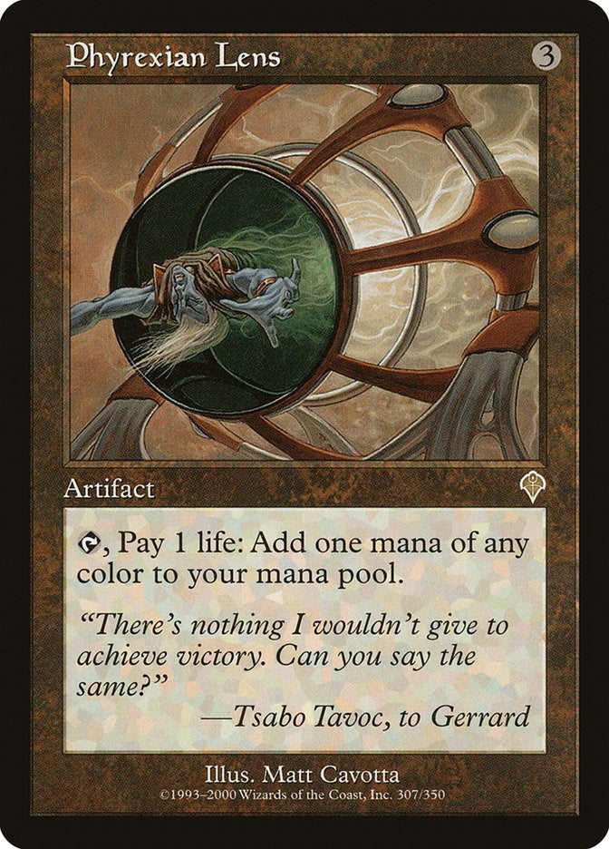 Image for Phyrexian Lens (307) - Magic: The Gathering
