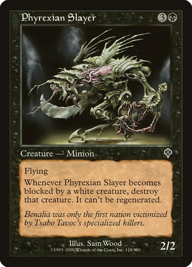 Image for Phyrexian Slayer (118) - Magic: The Gathering