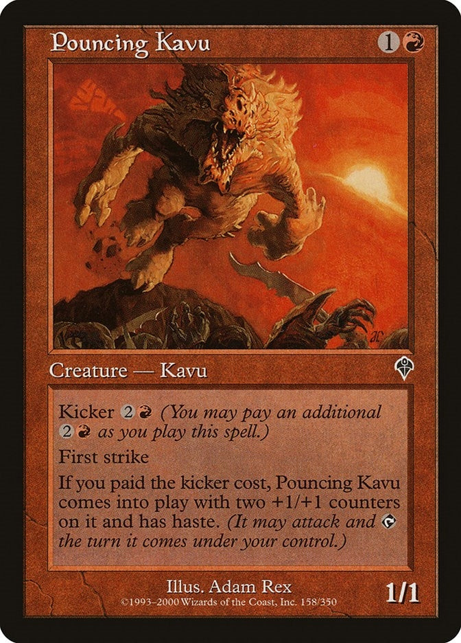 Image for Pouncing Kavu (158) - Magic: The Gathering