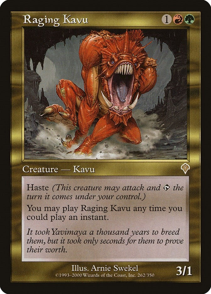 Image for Raging Kavu (262) - Magic: The Gathering