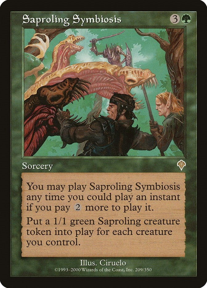 Image for Saproling Symbiosis (209) - Magic: The Gathering