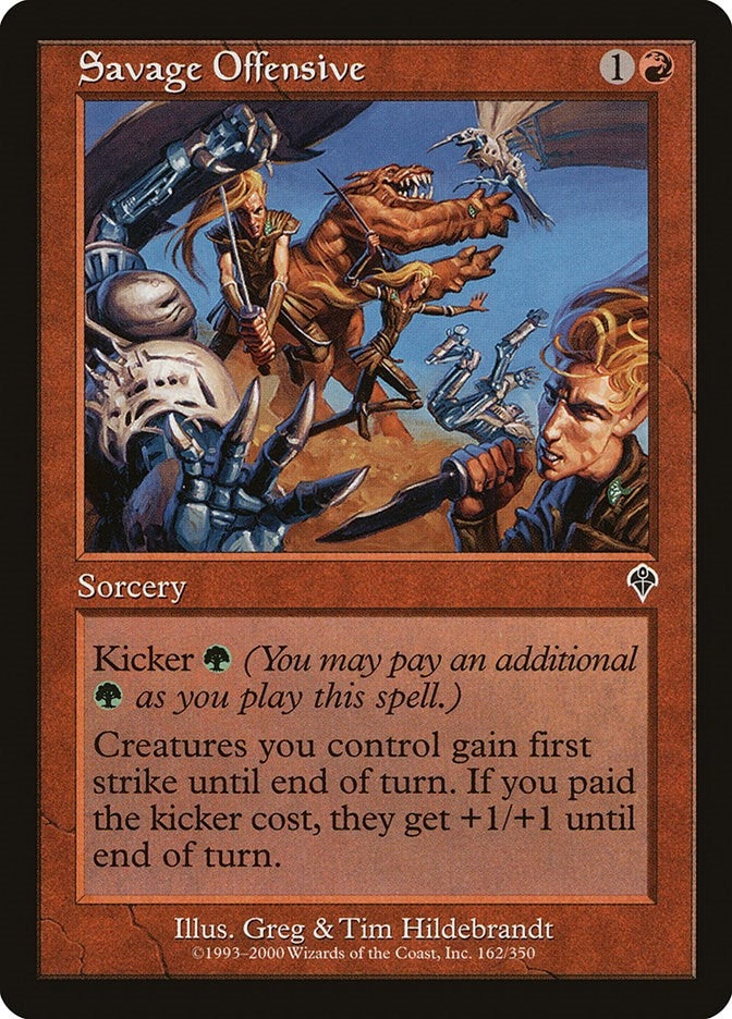 Image for Savage Offensive (162) - Magic: The Gathering