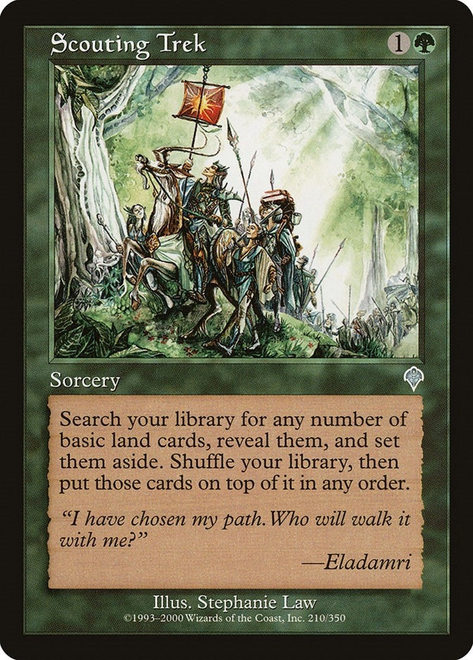 Image for Scouting Trek (210) - Magic: The Gathering