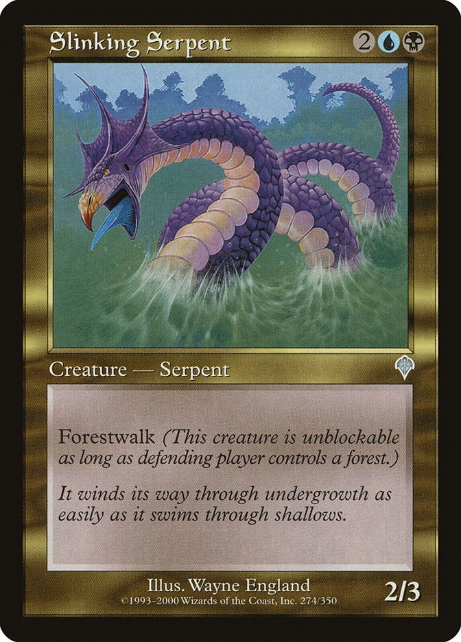 Image for Slinking Serpent (274) - Magic: The Gathering