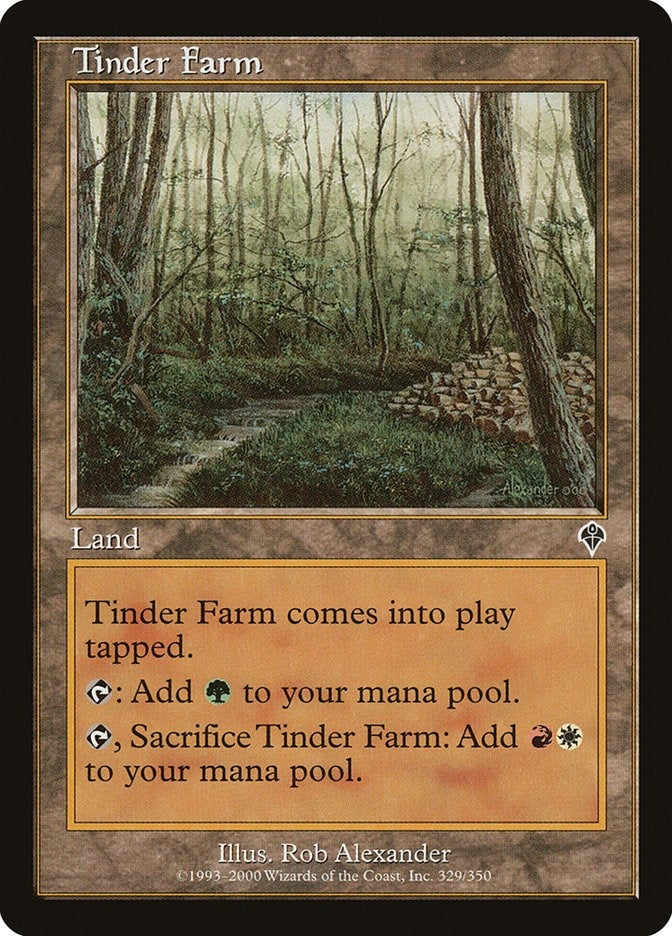 Image for Tinder Farm (329) - Magic: The Gathering