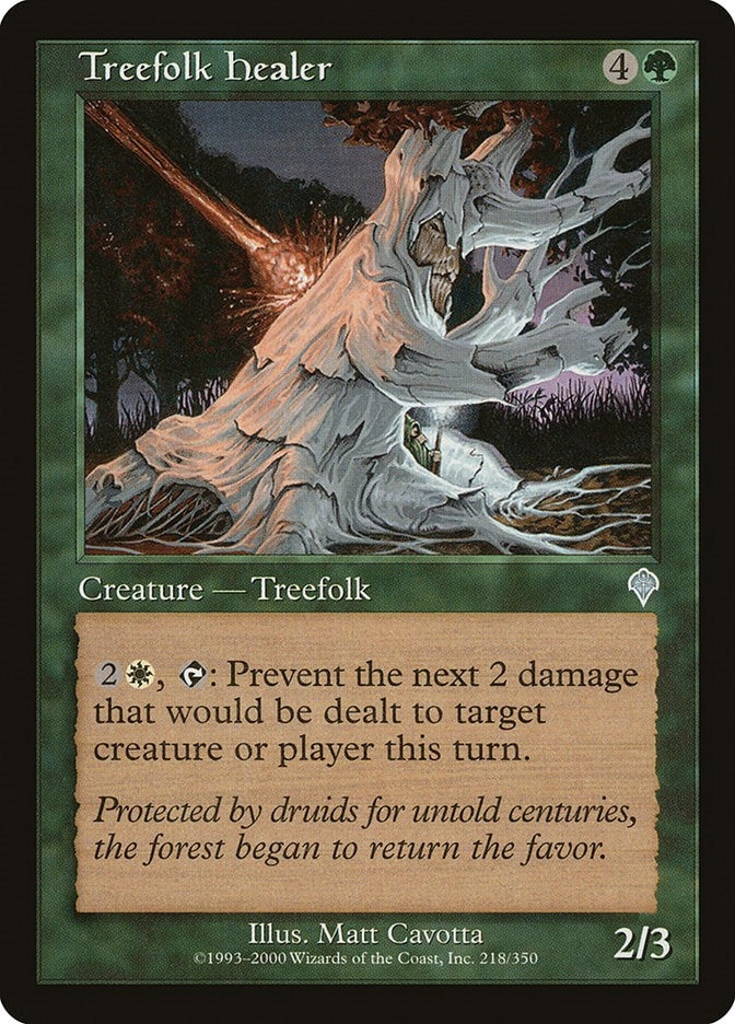 Image for Treefolk Healer (218) - Magic: The Gathering