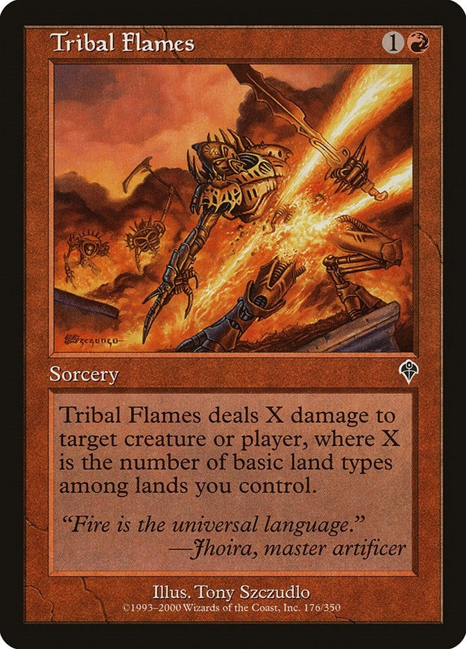 Image for Tribal Flames (176) - Magic: The Gathering