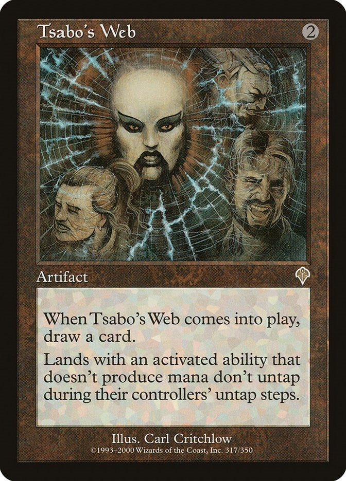 Image for Tsabo's Web (317) - Magic: The Gathering