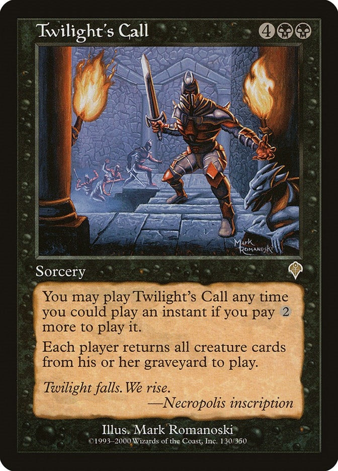 Image for Twilight's Call (130) - Magic: The Gathering