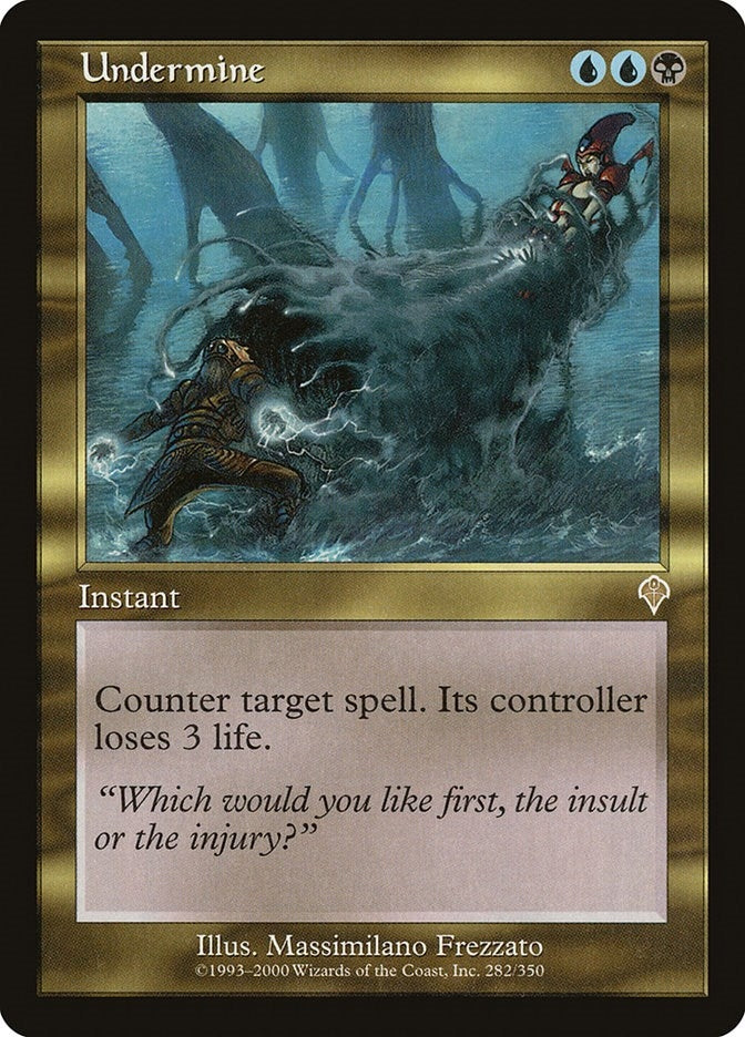 Image for Undermine (282) - Magic: The Gathering