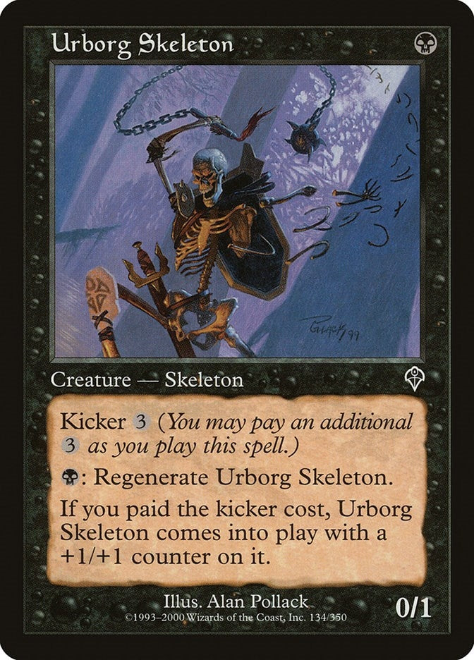 Image for Urborg Skeleton (134) - Magic: The Gathering