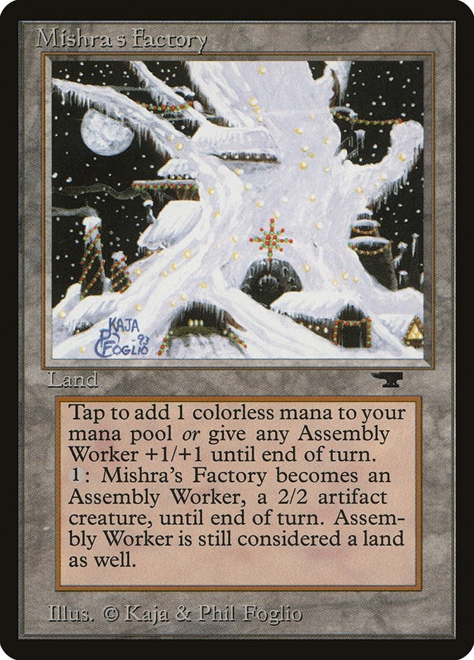 Image for Mishra's Factory (Winter) - Magic: The Gathering