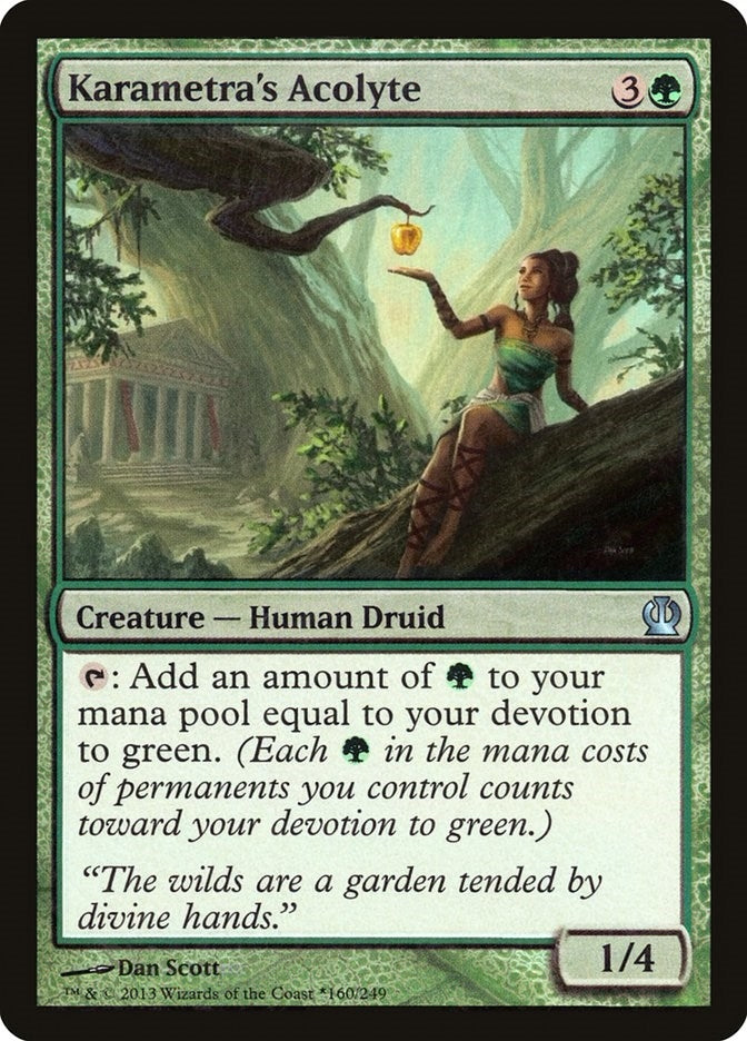 Image for Karametra's Acolyte (160) - Magic: The Gathering
