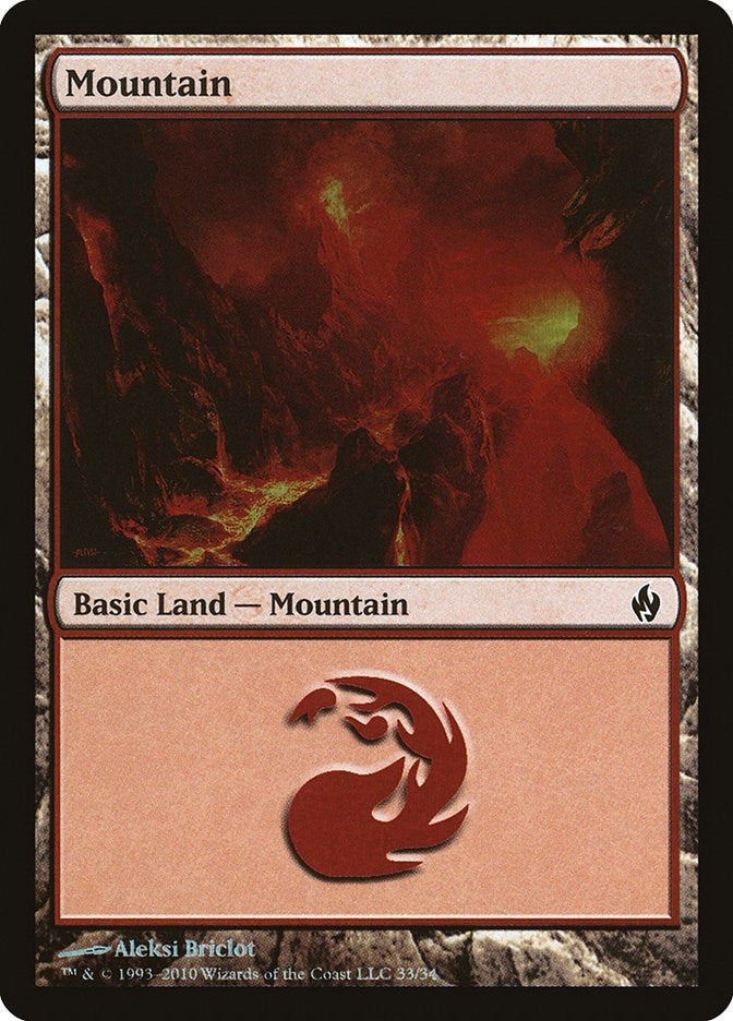 Image for Mountain (33) (33) - Magic: The Gathering