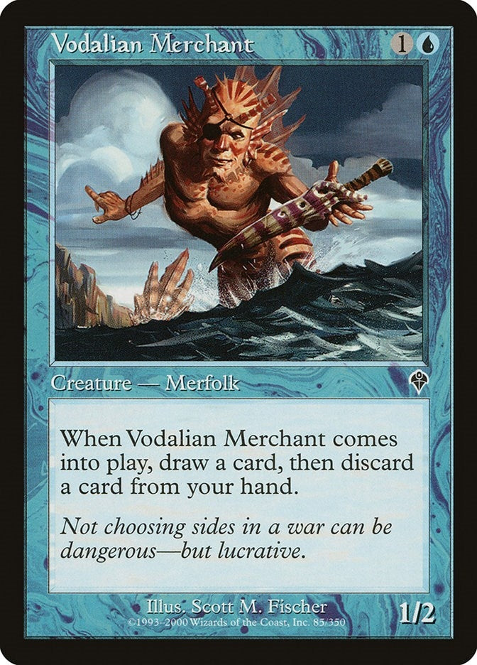Image for Vodalian Merchant (85) - Magic: The Gathering
