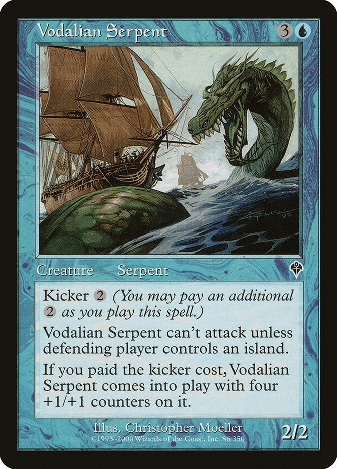 Image for Vodalian Serpent (86) - Magic: The Gathering