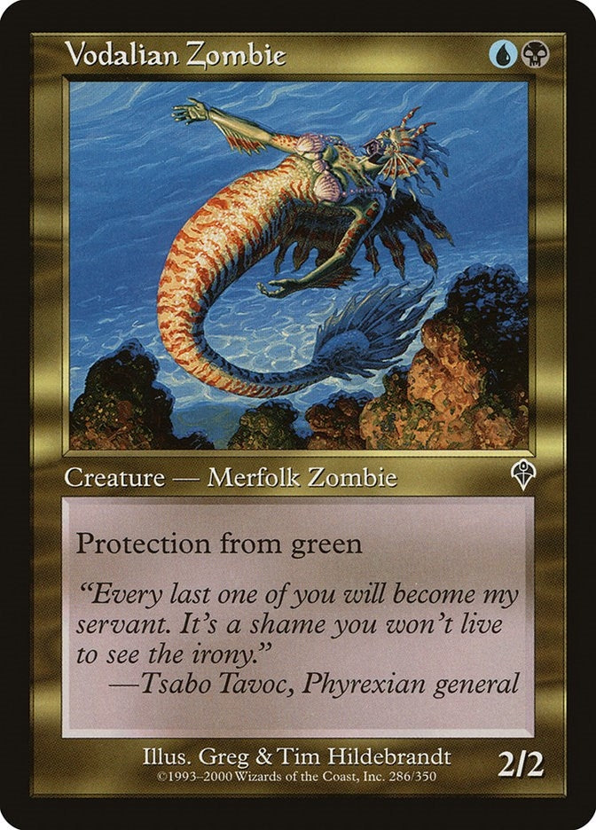 Image for Vodalian Zombie (286) - Magic: The Gathering