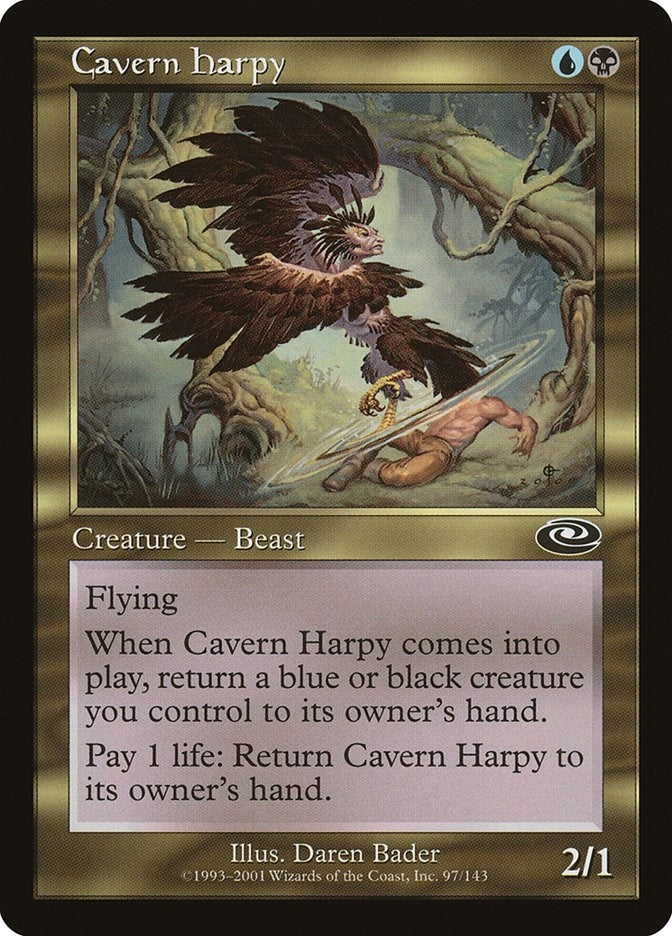 Image for Cavern Harpy (97) - Magic: The Gathering
