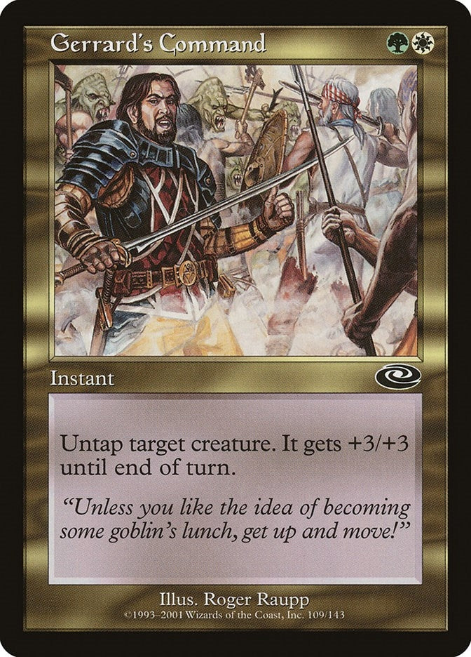 Image for Gerrard's Command (109) - Magic: The Gathering