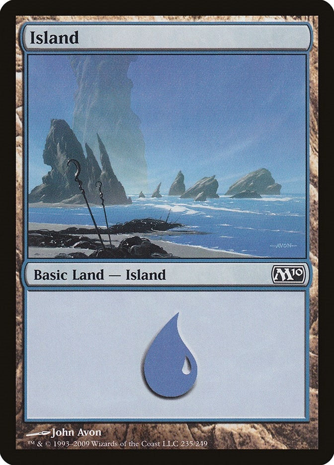 Image for Island (235) (235) (M10) - Magic: The Gathering