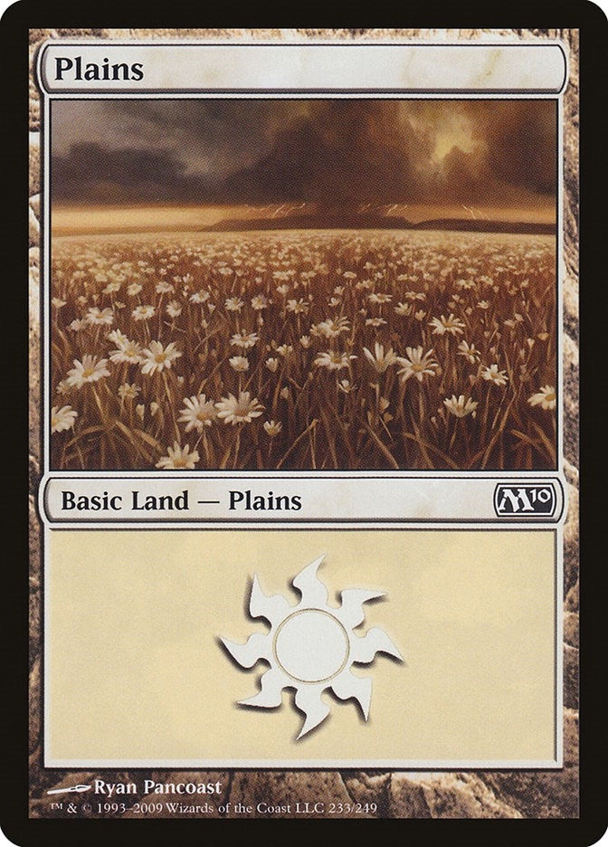 Image for Plains (233) (233) (M10) - Magic: The Gathering