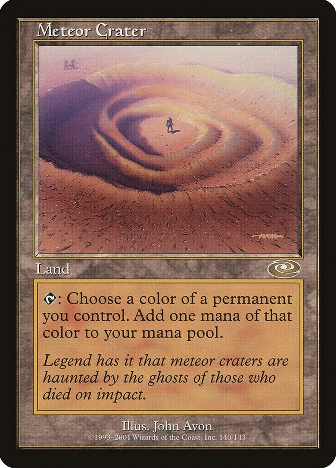 Image for Meteor Crater (140) - Magic: The Gathering
