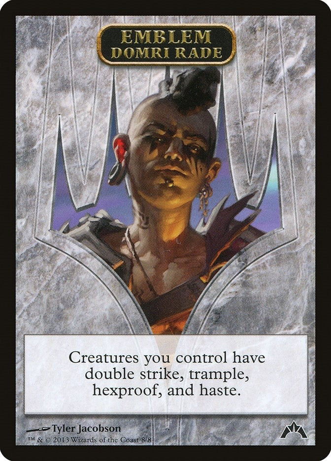 Image for Emblem - Domri Rade (8) - Magic: The Gathering