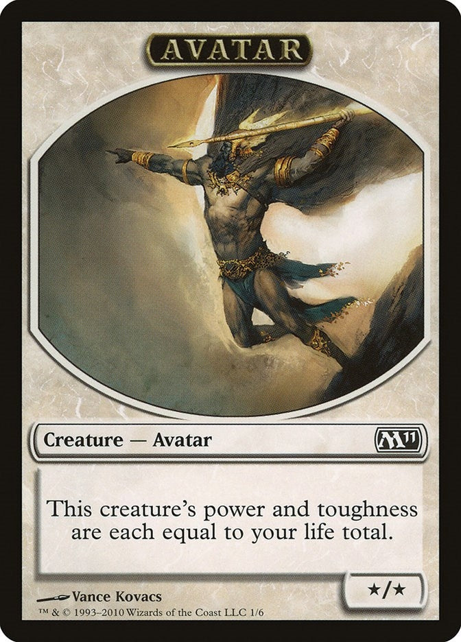 Image for Avatar Token (1) - Magic: The Gathering