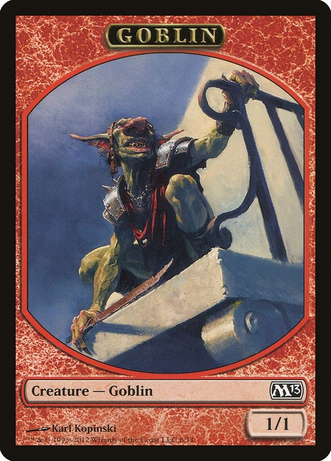 Image for Goblin Token (6) - Magic: The Gathering