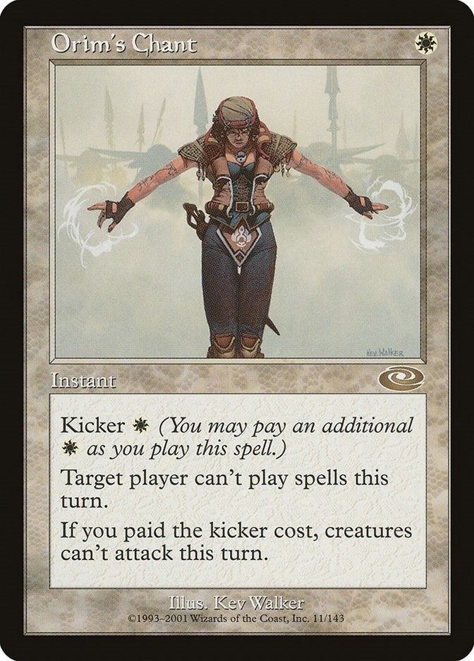 Image for Orim's Chant (11) - Magic: The Gathering