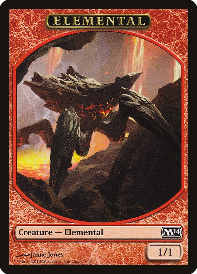 Image for Elemental Token (7) (7) - Magic: The Gathering