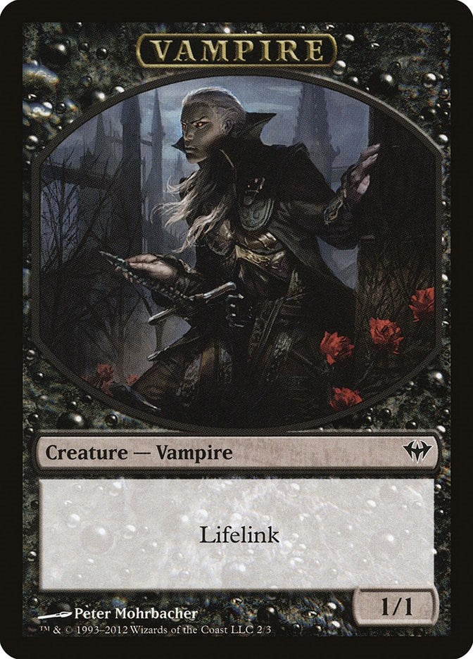 Image for Vampire Token (2) - Magic: The Gathering