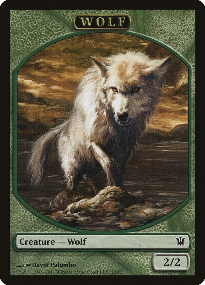 Image for Wolf Token (12) (12) - Magic: The Gathering