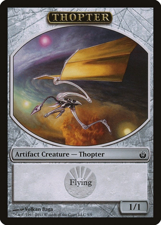 Image for Thopter Token (5) - Magic: The Gathering