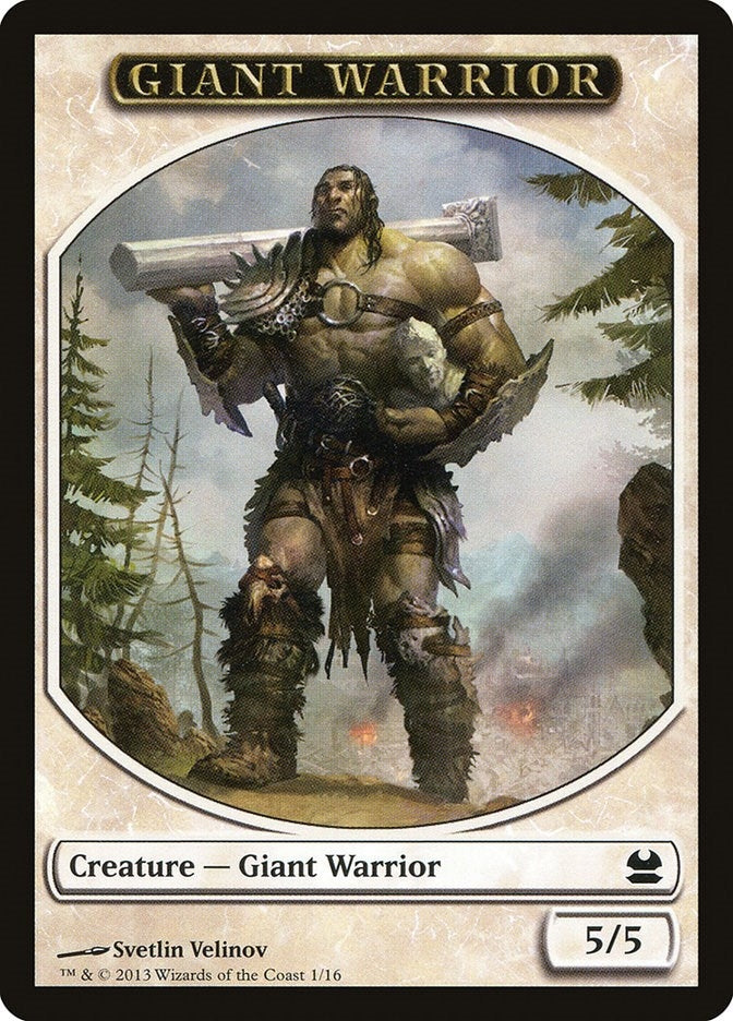 Image for Giant Warrior Token (1) (MMA) - Magic: The Gathering