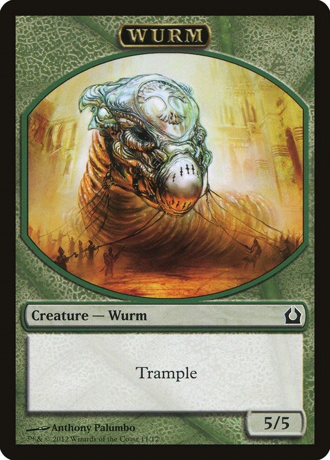 Image for Wurm Token (11) (RTR) - Magic: The Gathering