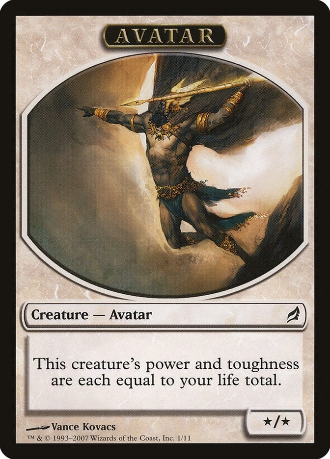 Image for Avatar Token (1) - Magic: The Gathering
