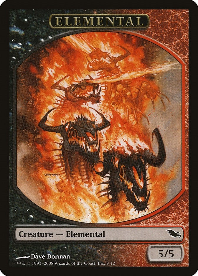 Image for Elemental Token (9) (9) - Magic: The Gathering