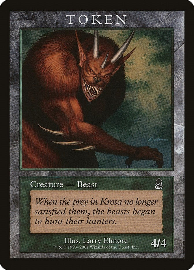 Image for Beast Token (ODY) - Magic: The Gathering