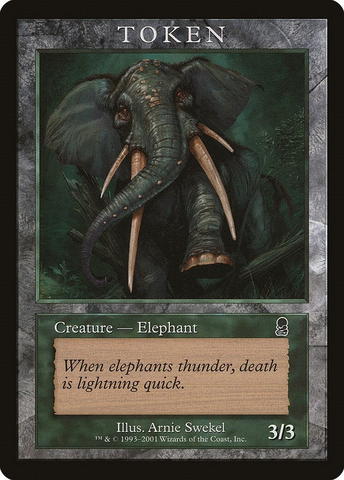 Image for Elephant Token (ODY) - Magic: The Gathering