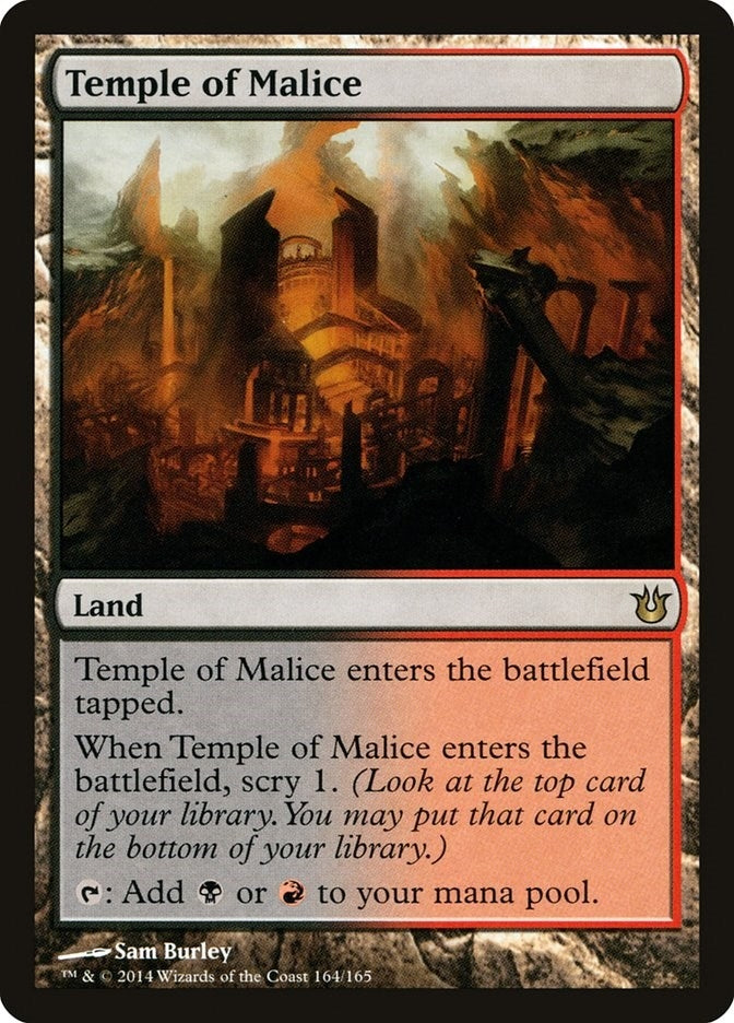 Image for Temple of Malice (164) (BNG) - Magic: The Gathering